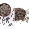 Sunflower seeds and mustard seeds